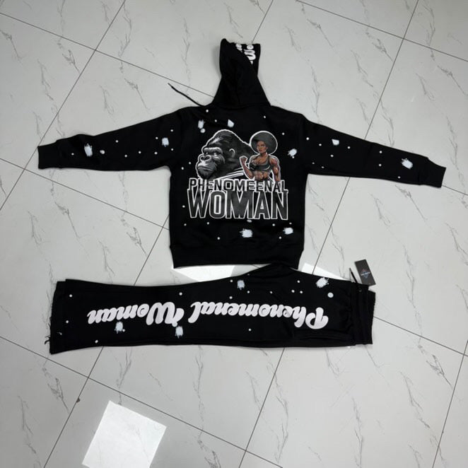Phenomenal woman hoodie sets