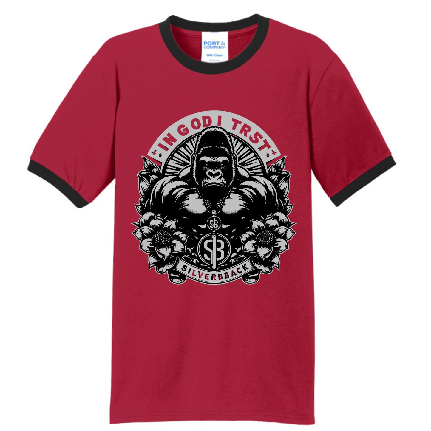 Red/Jet Black - PC54R - FRONT
