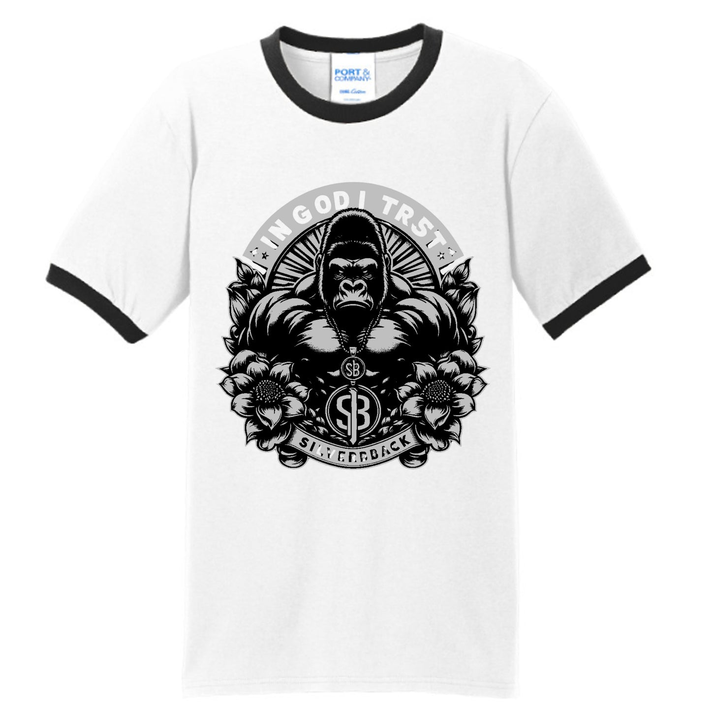 White/Jet Black - PC54R - FRONT